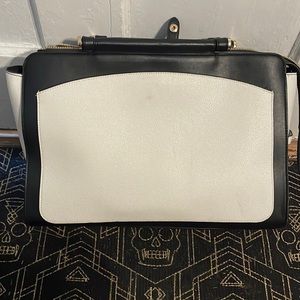 Black and White laptop Bag